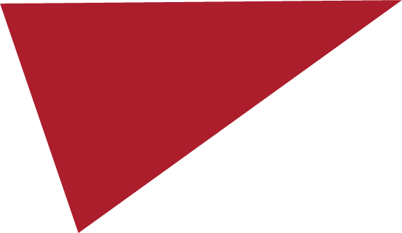 Part of a red and black geometric logo or design.